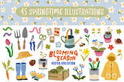 Blooming season design collection, a Decorative Illustration by Luamor (Thumbnail 2 of 16)