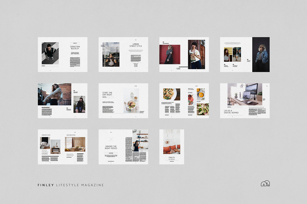 Finley Magazine, a Magazine Template by bilmaw creative (Photo 16 of 16)