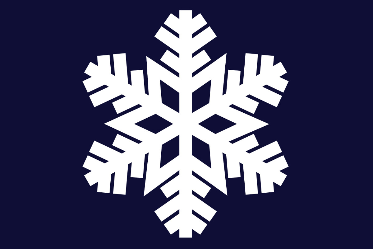Decorative abstract snowflake. preview 2