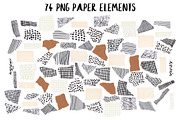 Gouache and Paper Collage! Patterns., an Object Graphic by Slastick (Thumbnail 3 of 10)