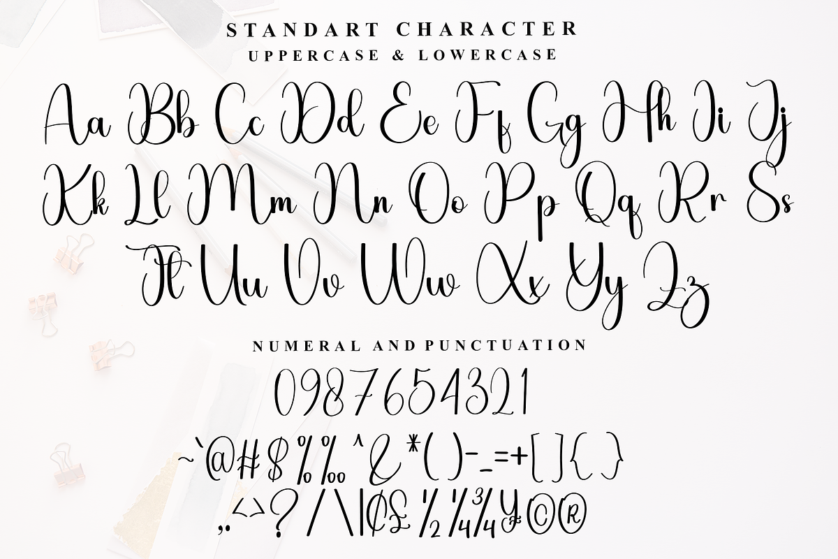Heaven Beautiful, a Handwritten Font by FreshTypeINK (Photo 3 of 8)