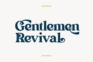Gentlemen Revival