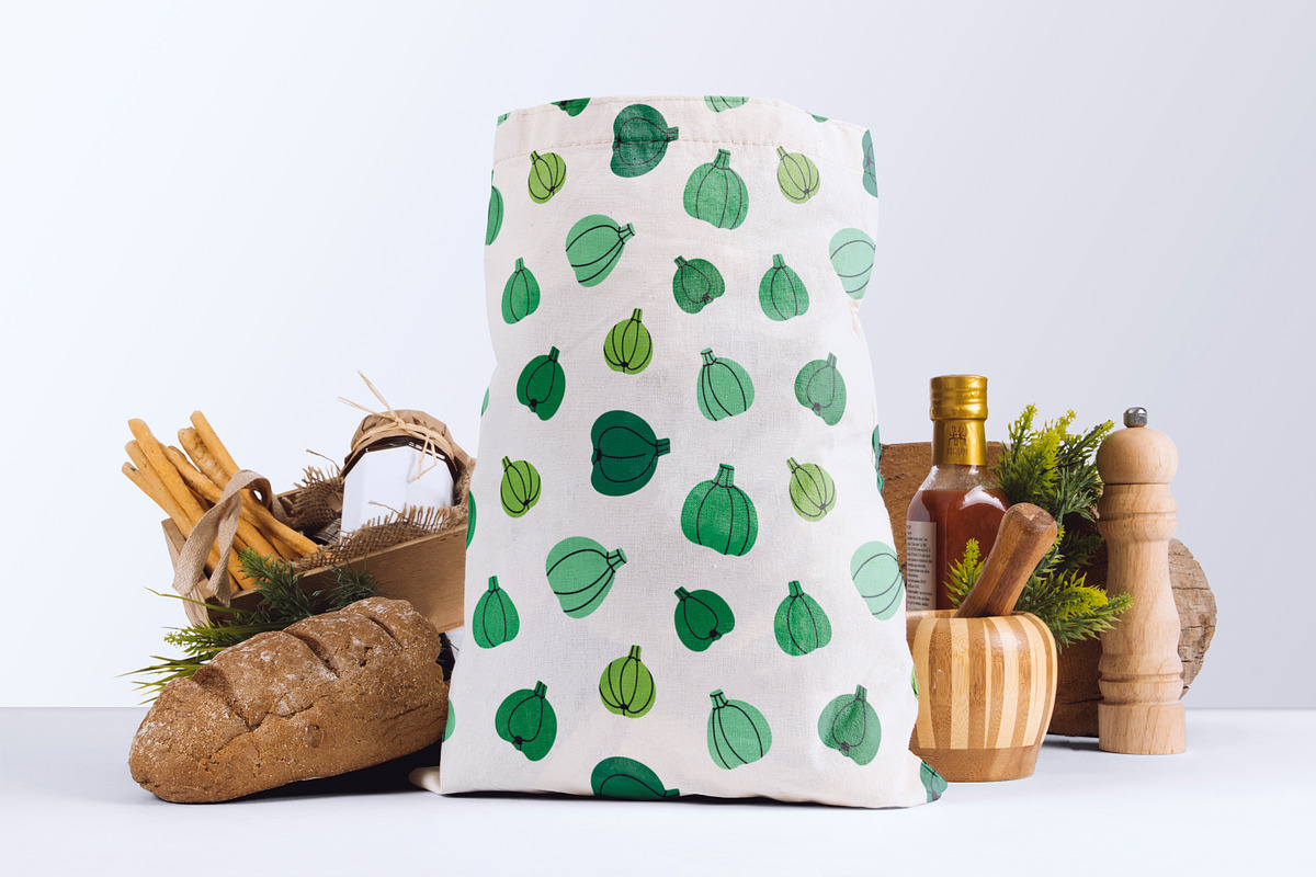 Vegetables & fruit seamless patterns, a Pattern Graphic by Good Studio (Photo 8 of 9)