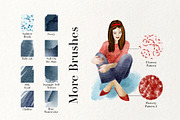 Fashion Lifestyle Set for Procreate, a Brush Add-On by Sofydoll Designs (Thumbnail 5 of 10)