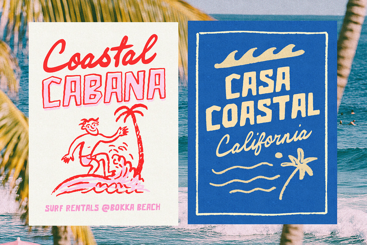 Coastal Cabana Island Style Font Duo, a Handwritten Font by Nicky Laatz (Photo 19 of 29)