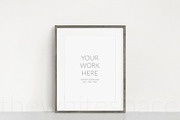 3x4 Ratio - Wooden Frame Mockup, a Print Template by The White Space Co. (Thumbnail 6 of 7)