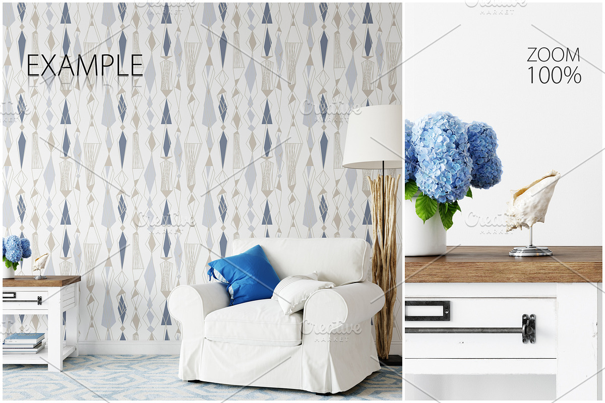 Frames&Walls Coastal Mockups Bundle, a Household Mockup by Yuri-U (Photo 14 of 30)