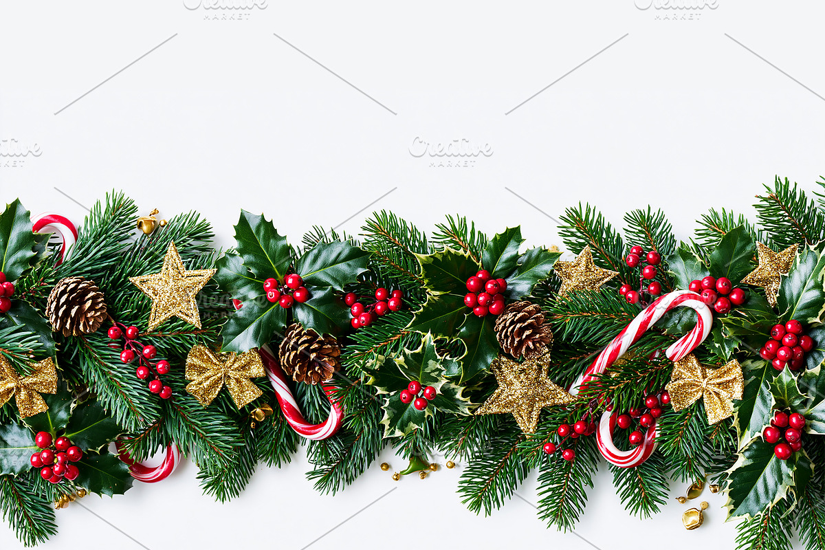 Festive Christmas garland, a Holiday Photo by Hannet (Photo 1 of 2)