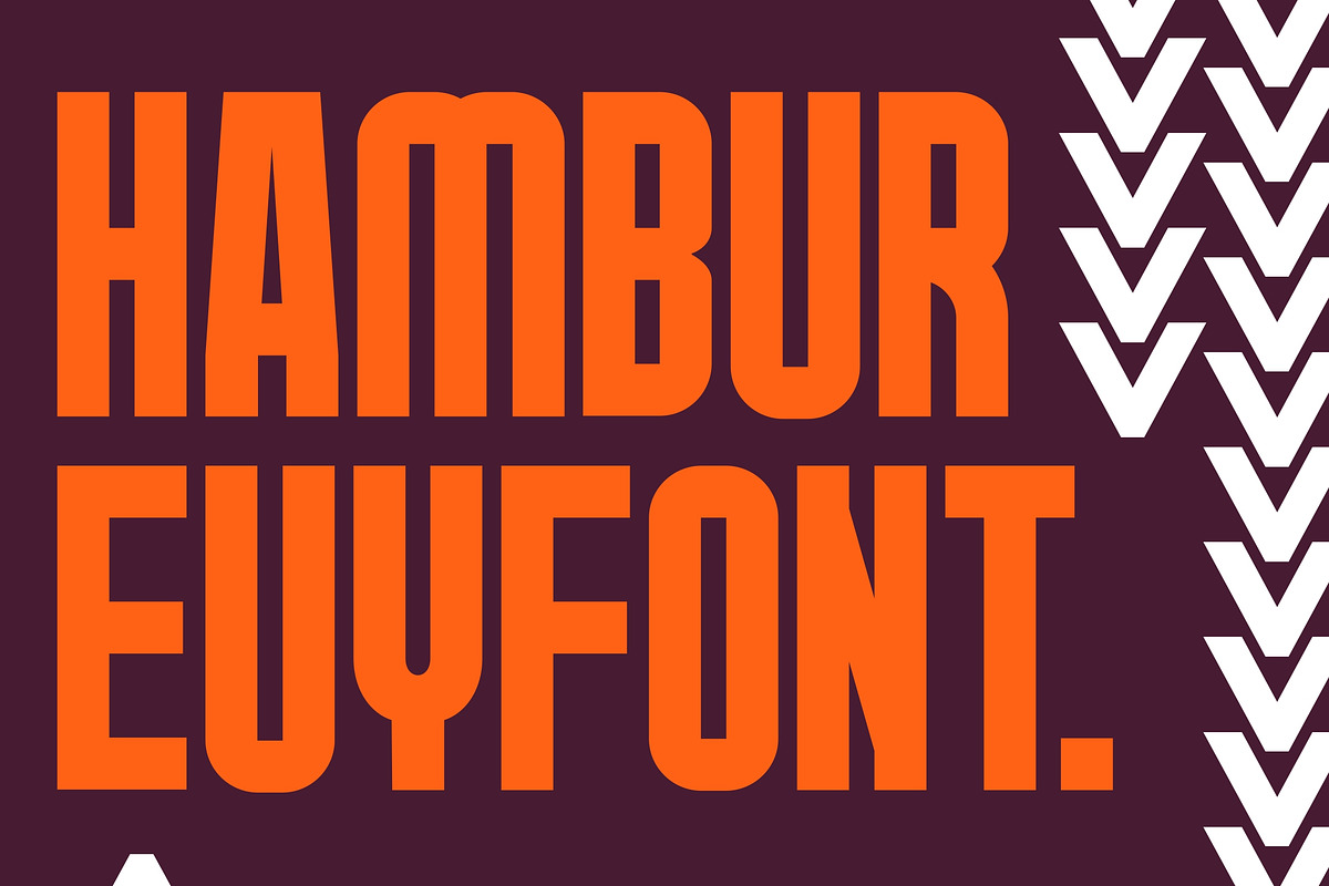 GR NORCH - Sports Display Font preview 6