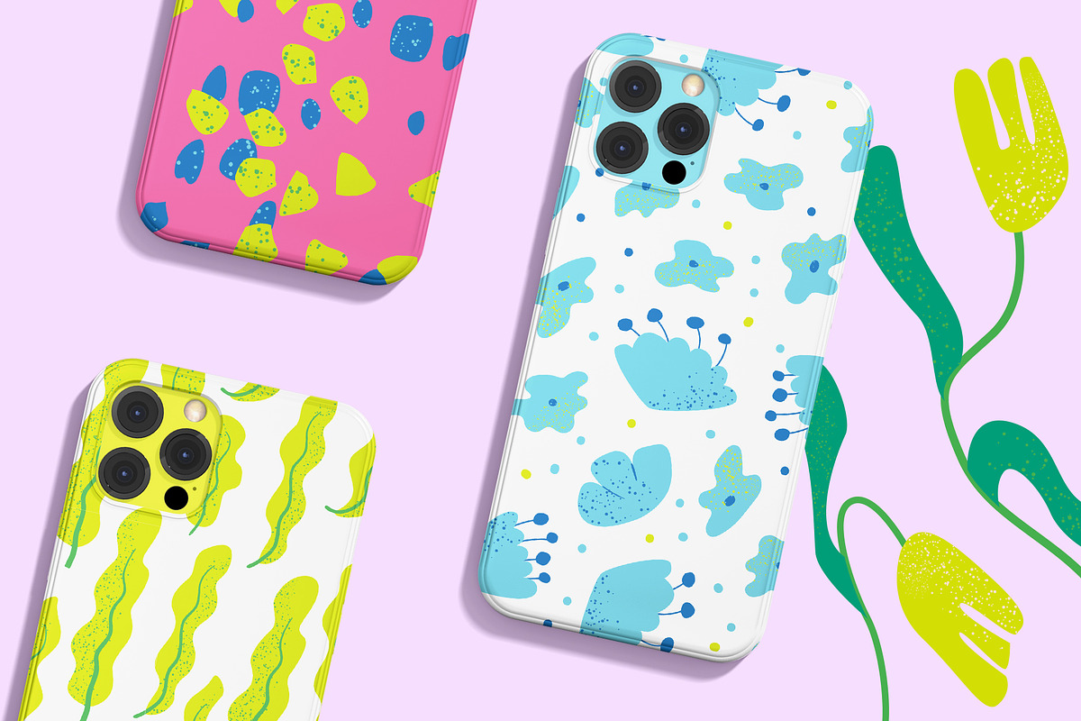 Spring Flowers | Cliparts, Patterns, a Texture Illustration by Felizabeth Design (Photo 7 of 10)