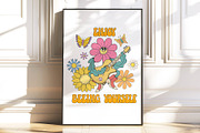 Retro Groovy Clipart Bundle, an Illustration by Anastasiya Klempach (Thumbnail 10 of 12)