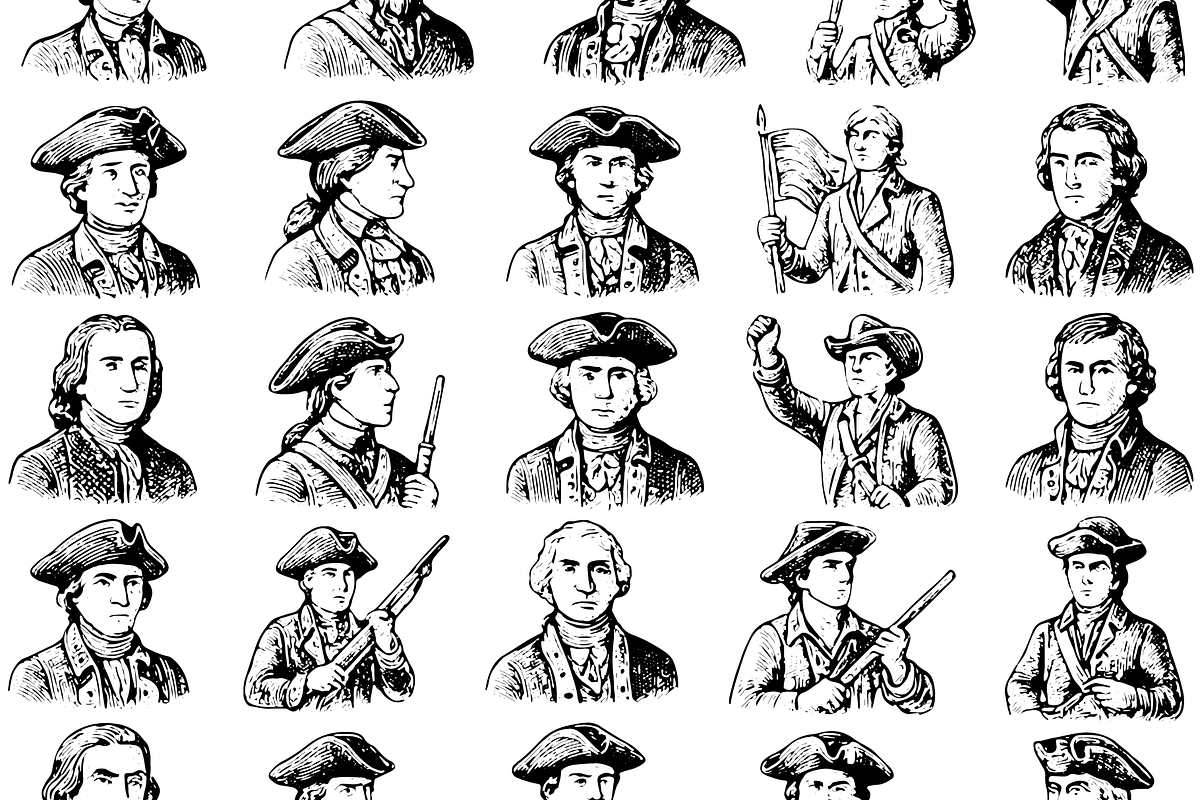 Revolutionary War Set, an Object Graphic by RT Studio (Photo 3 of 4)