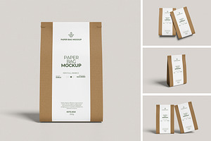 Paper Bag Mockup, an Advertising Mockup by xavier_studio