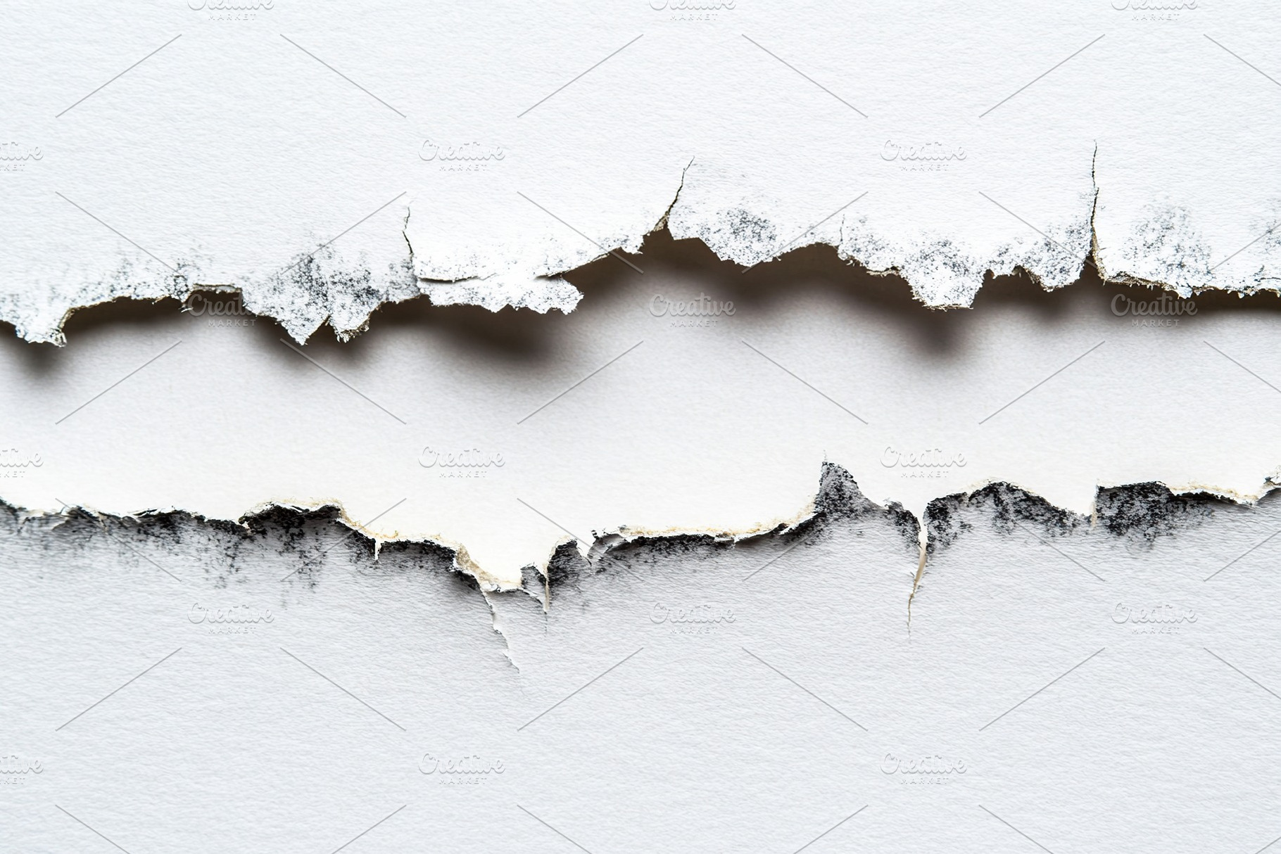 White torn paper hole in the center with space for text, a Background Photo by AlyaAnd