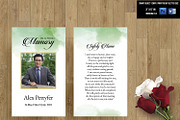 Funeral Prayer Card, a Flyer Template by Template Shop (Thumbnail 1 of 3)