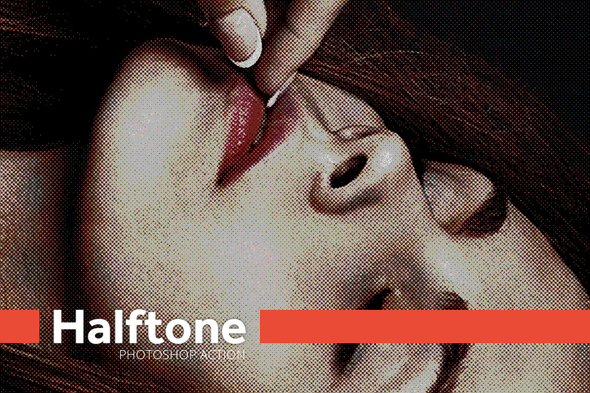Halftone Photo Effect - PS Action, an Action Add-On by Viktor (Photo 1 of 6)