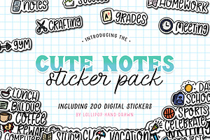 The Cute Sticker Pack