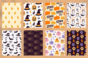 Halloween Funny Patterns Pack, a Pattern Graphic by Katrinelly (Thumbnail 9 of 13)
