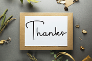 Brother Calligraphy, a Handwritten Font by InermediaSTUDIO (Thumbnail 8 of 8)