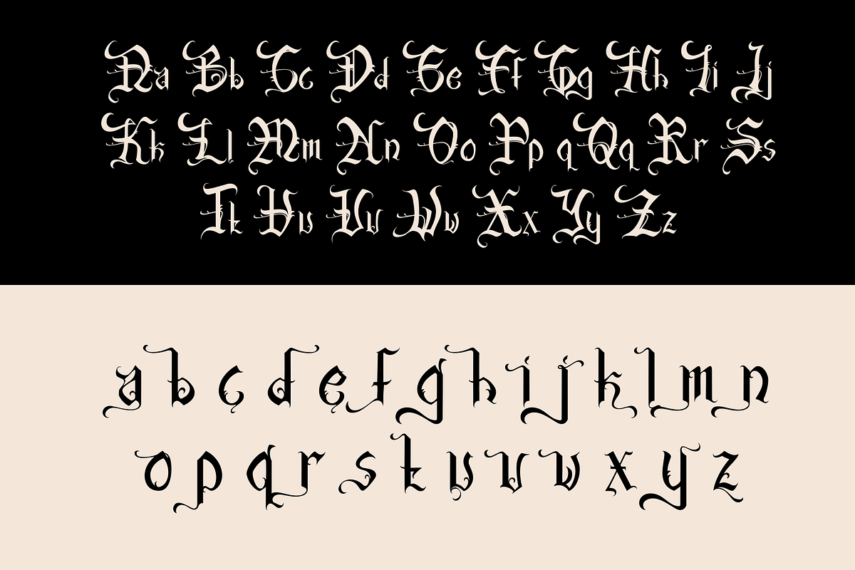 Bersavet, a Blackletter Font by Marvadesign (Photo 6 of 8)