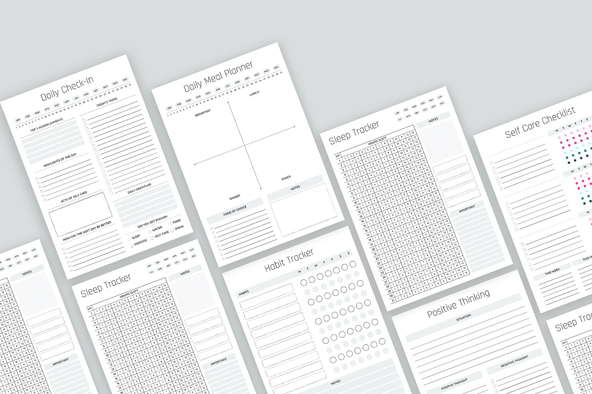 Ultimate Planner Bundle Pack, a Stationery Template by Design Zone (Photo 4 of 7)