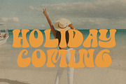 Super Dance Groovy Font, a Slab Serif Font by RantautypeStudio (Thumbnail 5 of 15)