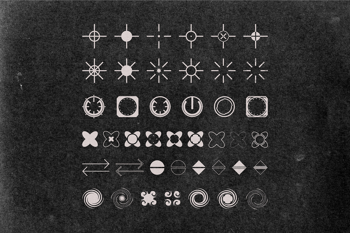 100+ vector shapes