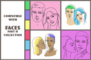 FACES part I FEMALE, a Person Illustration by statica (Thumbnail 11 of 12)