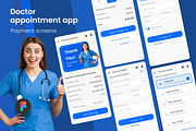 Medical app ui kit + design system, a Websites & App Template by anchor_point_heshan (Thumbnail 6 of 7)