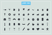 Food Glyph Icons V2, an Outline Icon by Jumbo Icons (Thumbnail 3 of 5)