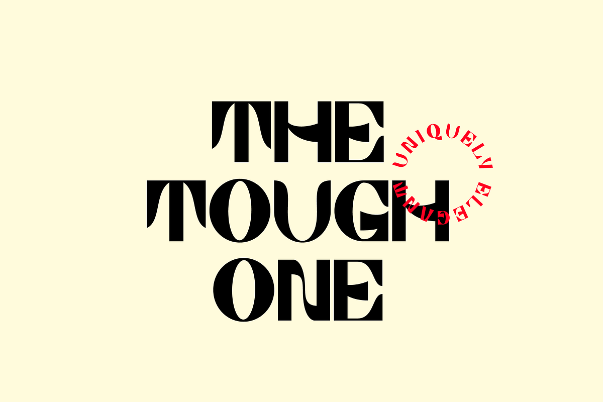 Taurian, bold & elegant display font, a Font by MoonBandit (Photo 2 of 9)