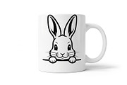 Cute Bunny Coffee Cup Vector Bundle, an Illustration by Designs_River (Thumbnail 40 of 49)