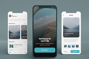 Traveling - App Ui concept