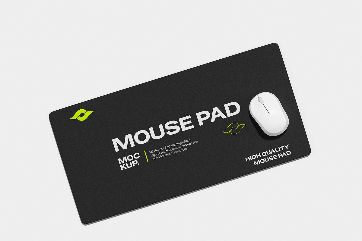 Mouse Pad Mockup, a Product Mockup by Bartama Graphic (Photo 2 of 4)