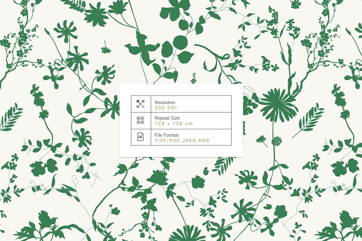 Fleurs Exquises, Hand made Prints!, a Pattern Graphic by TSTUDIO (Photo 4 of 18)