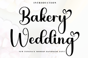Bakery Wedding, a Handwritten Font by InermediaSTUDIO (Thumbnail 1 of 8)