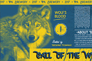 3 Craft Beer Labels - Print Ready, a Food Illustration by Aurum Creative (Thumbnail 5 of 5)