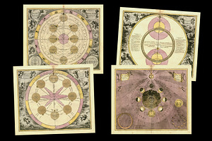 Antique Celestial Charts & Maps