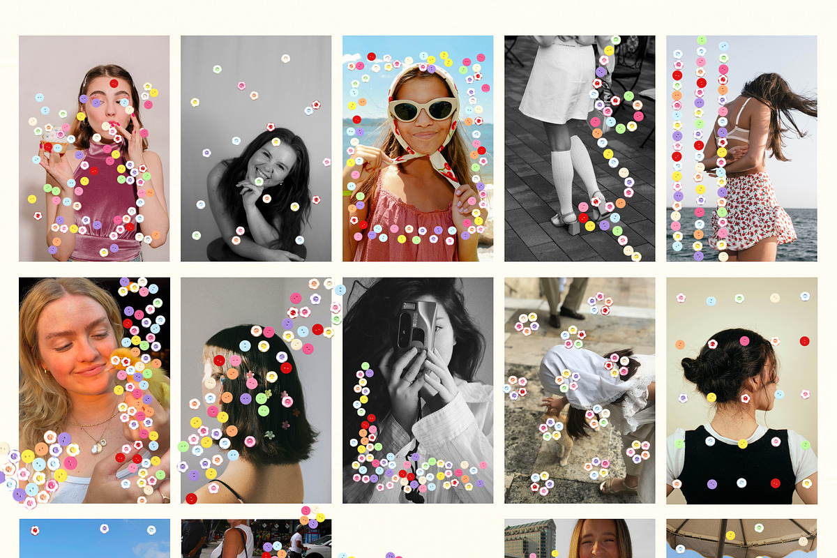 80+ Handmade Dopamine Overlays, a Texture Graphic by Feelsoul (Photo 8 of 16)