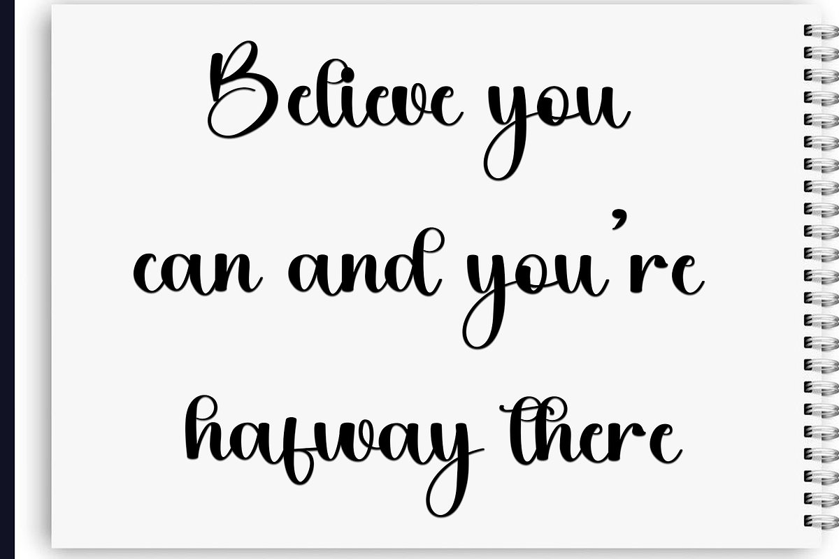 Amellia, a Handwritten Font by InermediaSTUDIO (Photo 6 of 8)