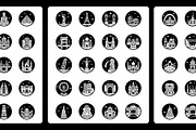 World Famous Landmarks Icons, a Solid Icon by Prosymbols (Thumbnail 6 of 7)