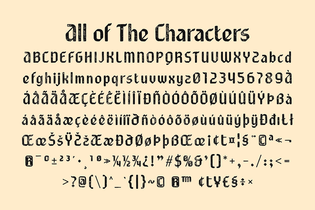 CS Clave Stamp, a Sans Serif Font by Craft Supply Co. (Photo 8 of 8)
