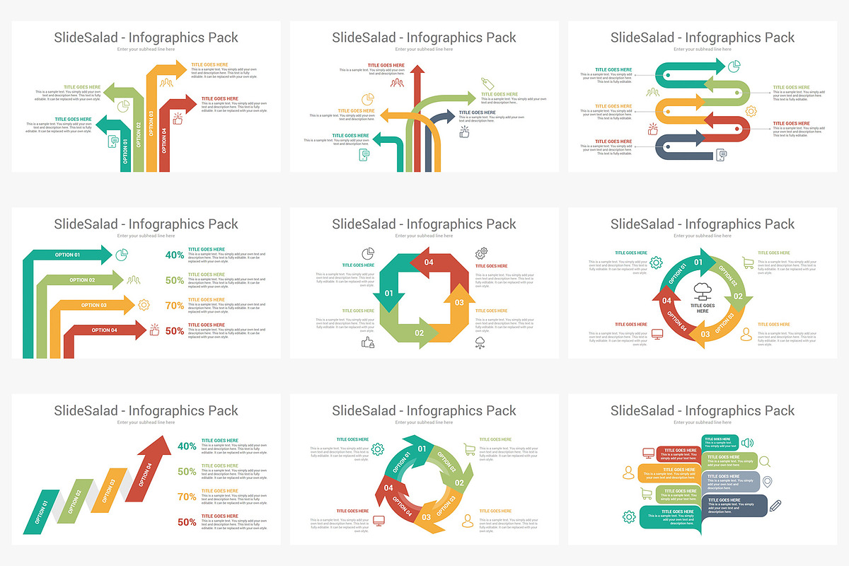 Best Google Slides Infographics Pack, a Presentation Template by SlideSalad (Photo 29 of 35)