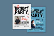Creative Minimal Birthday Invitation, a Card Template by Neermana (Thumbnail 2 of 4)