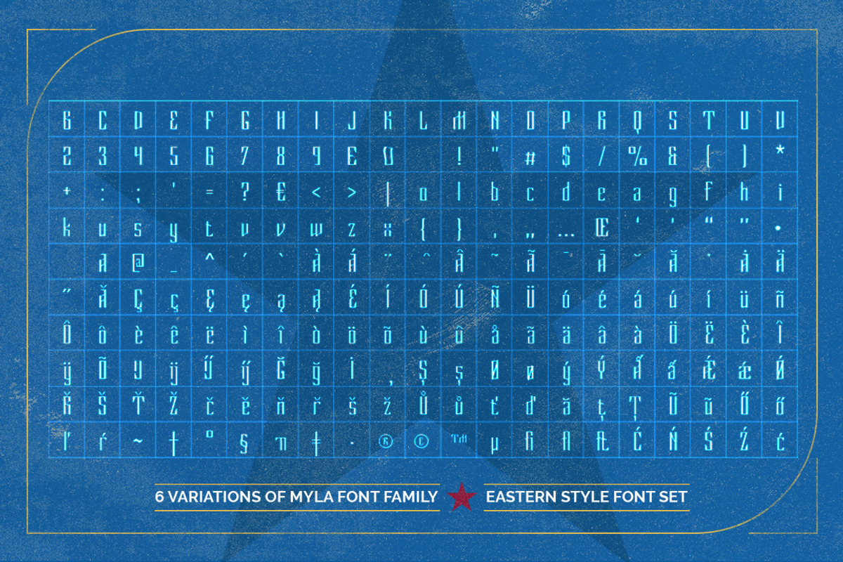 Myla Font preview 6