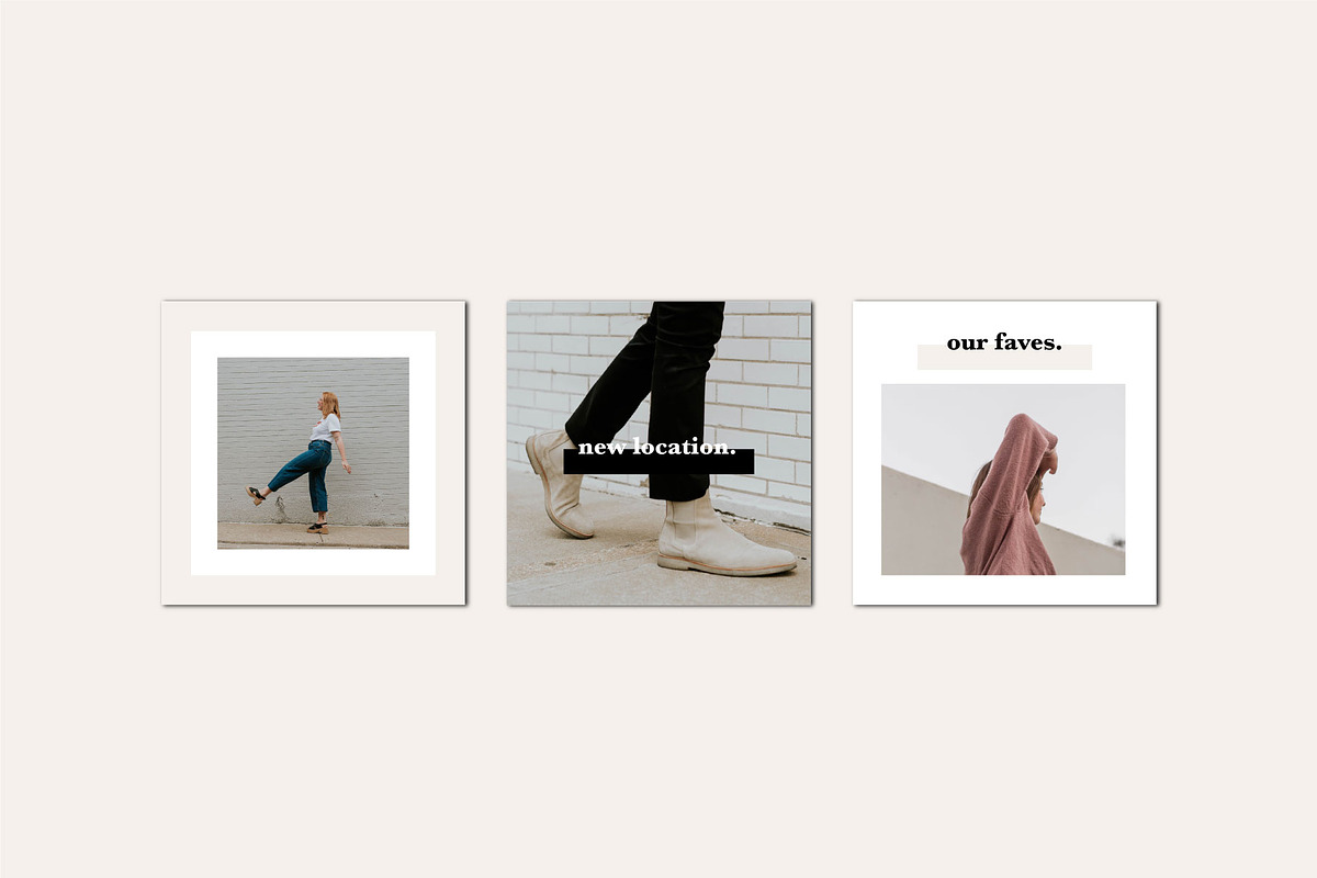 Porto Social Media Kit, a Social Media Template by The Blog Stop (Photo 6 of 11)