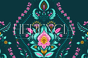 Herencia Traditional Patterns, a Pattern Graphic by LEAFure (Thumbnail 1 of 10)