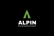 Alpin Letter A Fir Tree Logo, a Branding & Logo Template by Tovarkovdesign (Thumbnail 5 of 6)