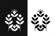 Black and white flower isolated icon, an Illustration by Amazin_art (Thumbnail 4 of 13)