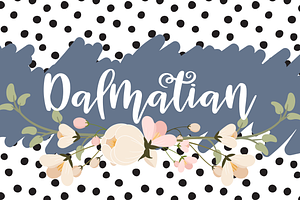 Dalmatian Script Font